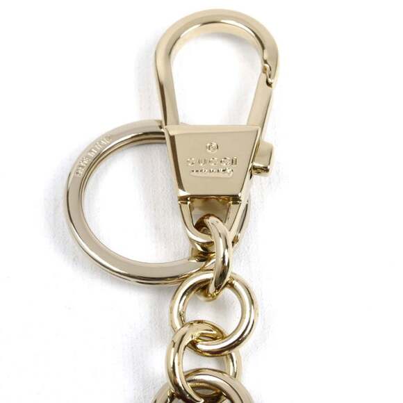 GUCCI GG Supreme Canvas Japan Exclusive Yuko Higuchi Cat Keychain Charm 85174...